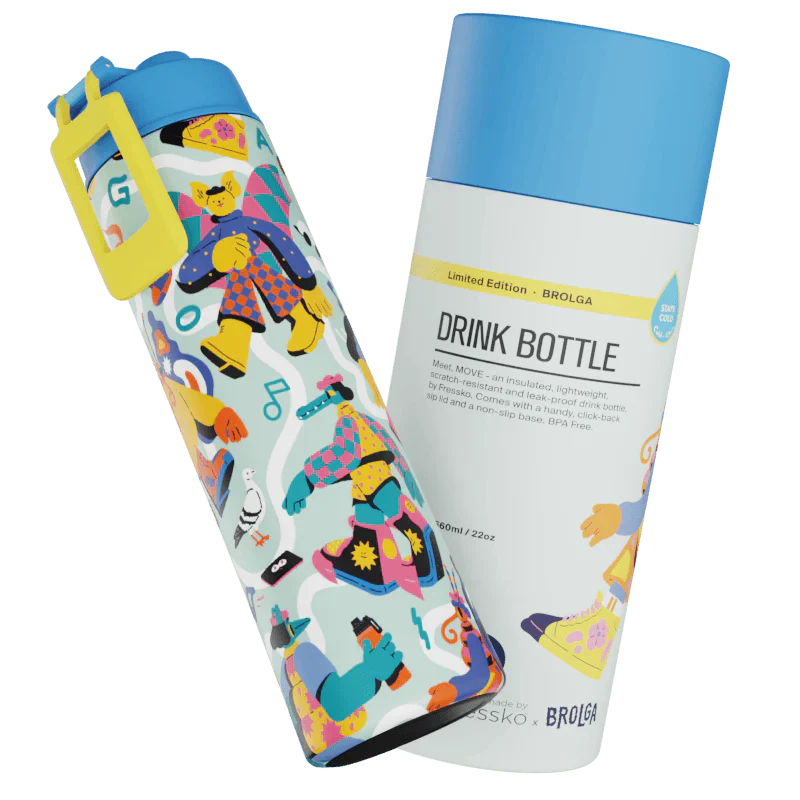 Fressko Insulated Stainless Bottle MOVE 660ml - Brolga